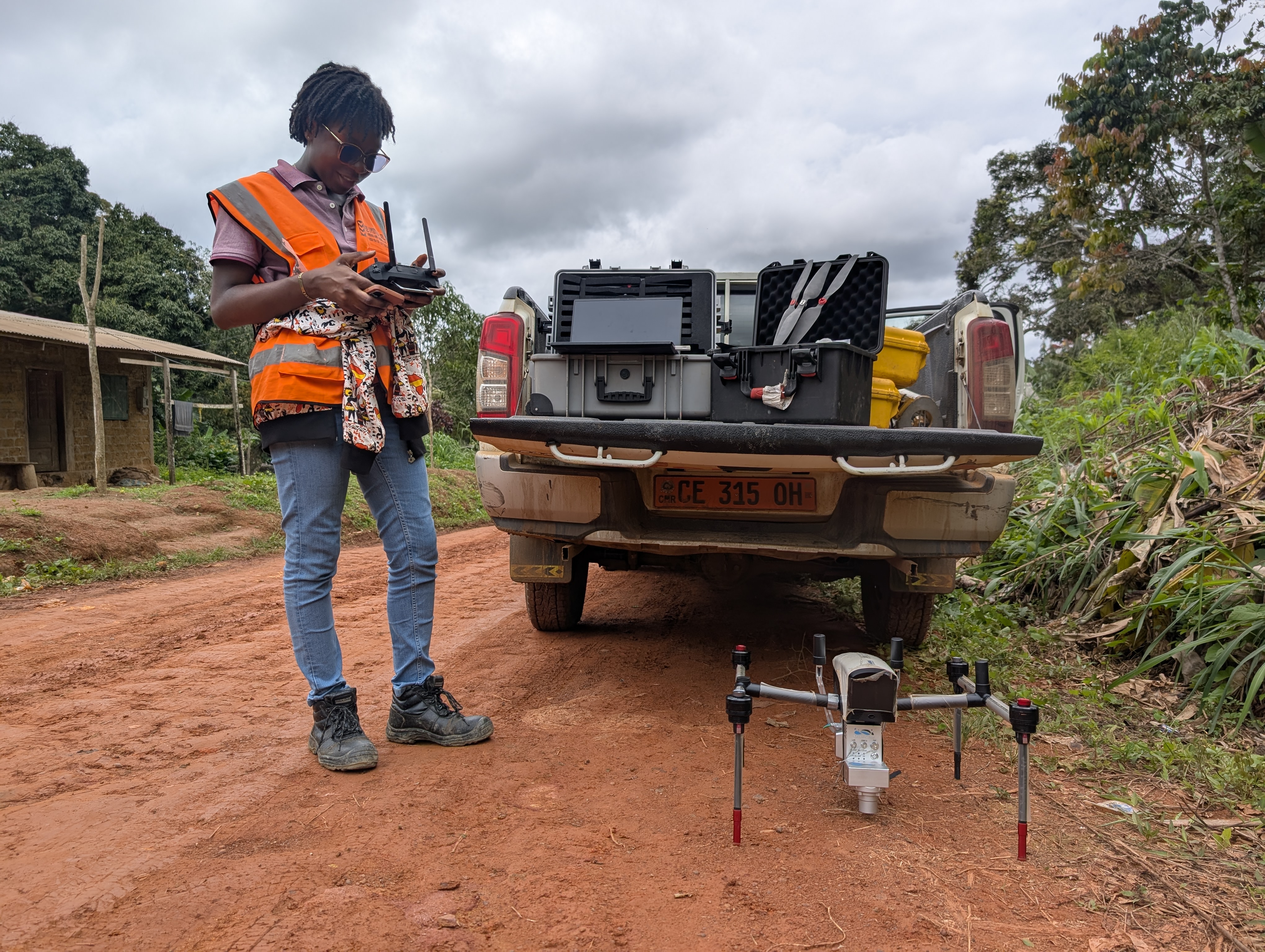 Construction of Mvangan-Ebolowa´s Road