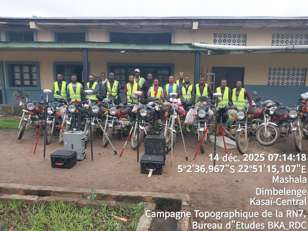 CONSTRUCTION RN7´s ROAD Kananga-Lomela